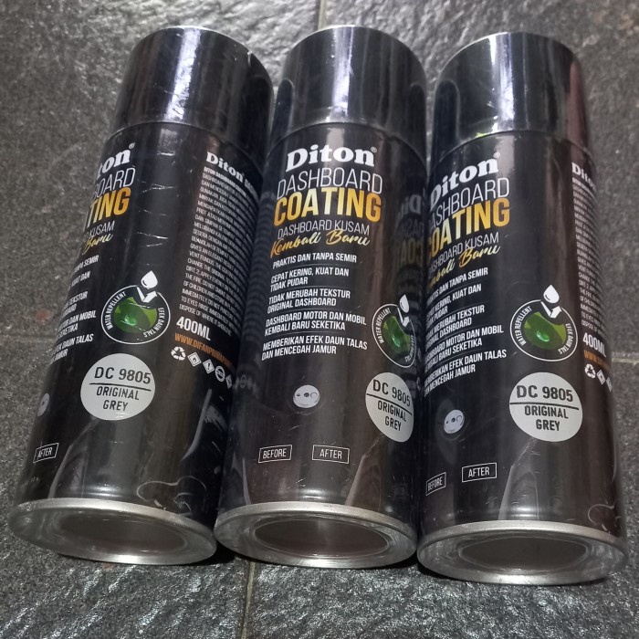 Terlaris Dc 9805 Original Grey Diton Dashboard Coating 400Ml Cat Pylox Pilok