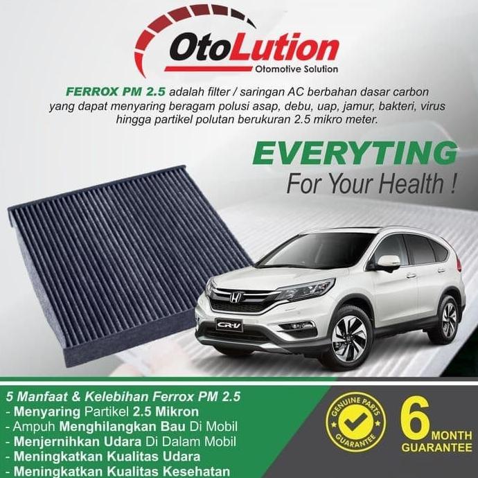 SALE FILTER KABIN / AC FERROX PM 2.5 HONDA CRV 2.4 TH.2007-2016 - TPF Termurah