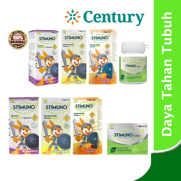 Stimuno/Stimuno Tablet/Stimuno Sirup/Multivitamin/Daya Tahan Tubuh