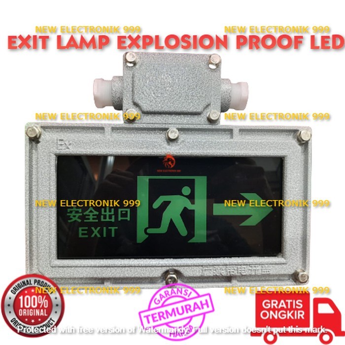 Emergency Exit Lamp Explosion Proof Exdiibt6 Exit Light Fittings