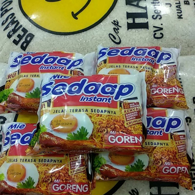 

MIE SEDAAP goreng PAKET 5PCS