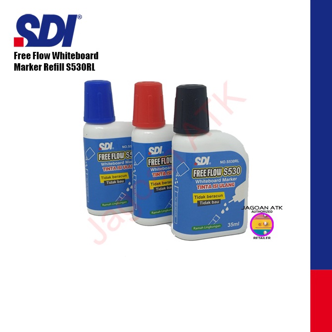 

Cuci_Gudang Refill Tinta Spidol Whiteboard SDI S530RL Sale of Month