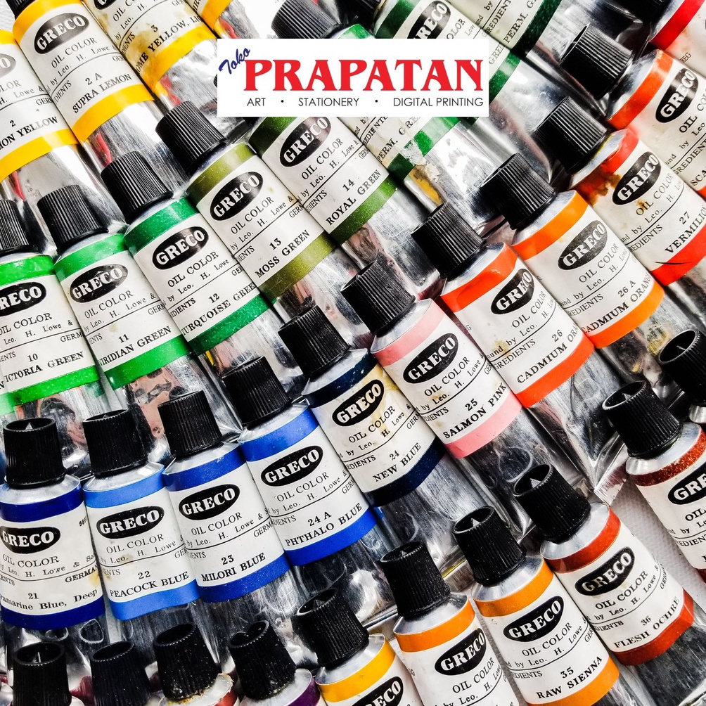 

I09952 Cat Minyak Greco 21ml (Kategori 1) | Greco Oil Color Serba Murah