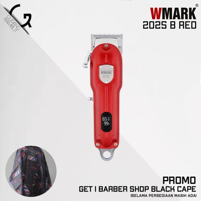 WMARK NG-2025B Professional Clipper - Alat Cukur