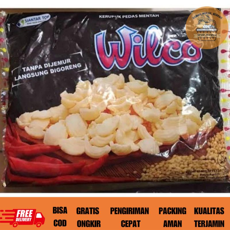 

WILCO KRUPUK KERANG PEDAS 250gr