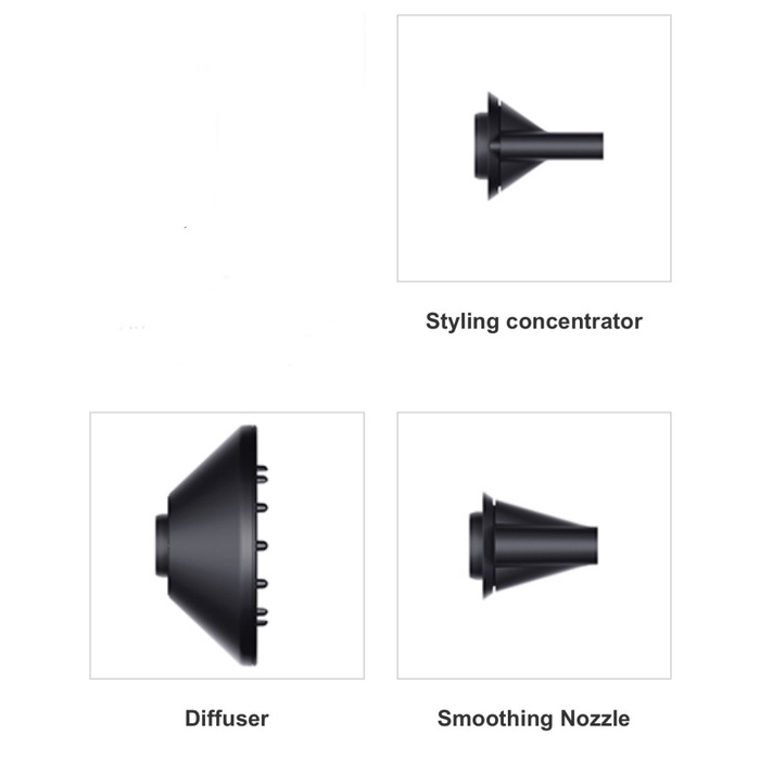 Dyson Supersonic Hairdryer Head 1 set 3pcs