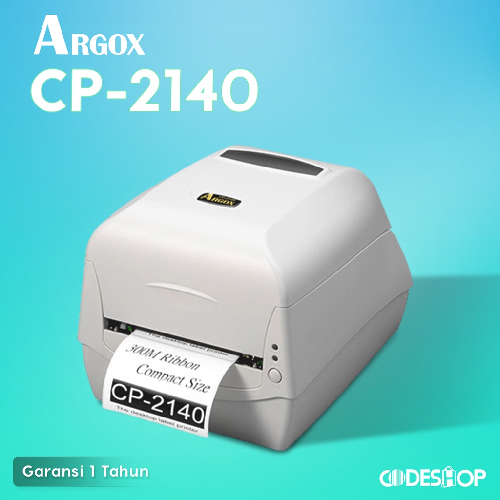 Barcode Printer Argox CP2140 - Label Barcode Argox CP-2140 - Putih