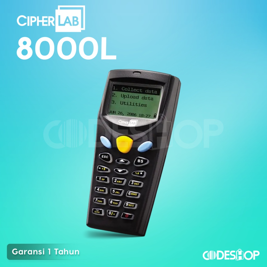 Mobile Portable Barcode Scanner Stok Opname Chiperlab 8000 | PDT