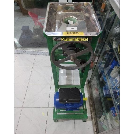 Mesin Giling Daging Cabe Kacang +Dinamo Listrik 1Hp