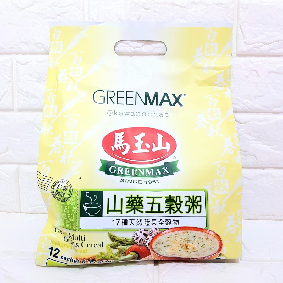 

Greenmax Yam & Multi Grains Cereal Sereal Multigrain