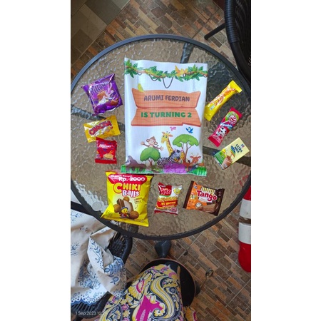 

(makassar) snack pouch custom