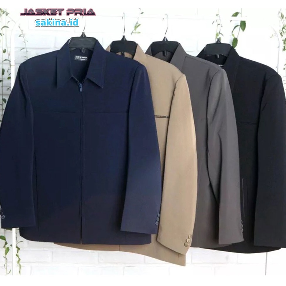 Muraaaahh.. Jaket Semi Jas Premium Jumbo Remaja Dewasa Variasi Satu Warna Banyak - jasket pria - jas
