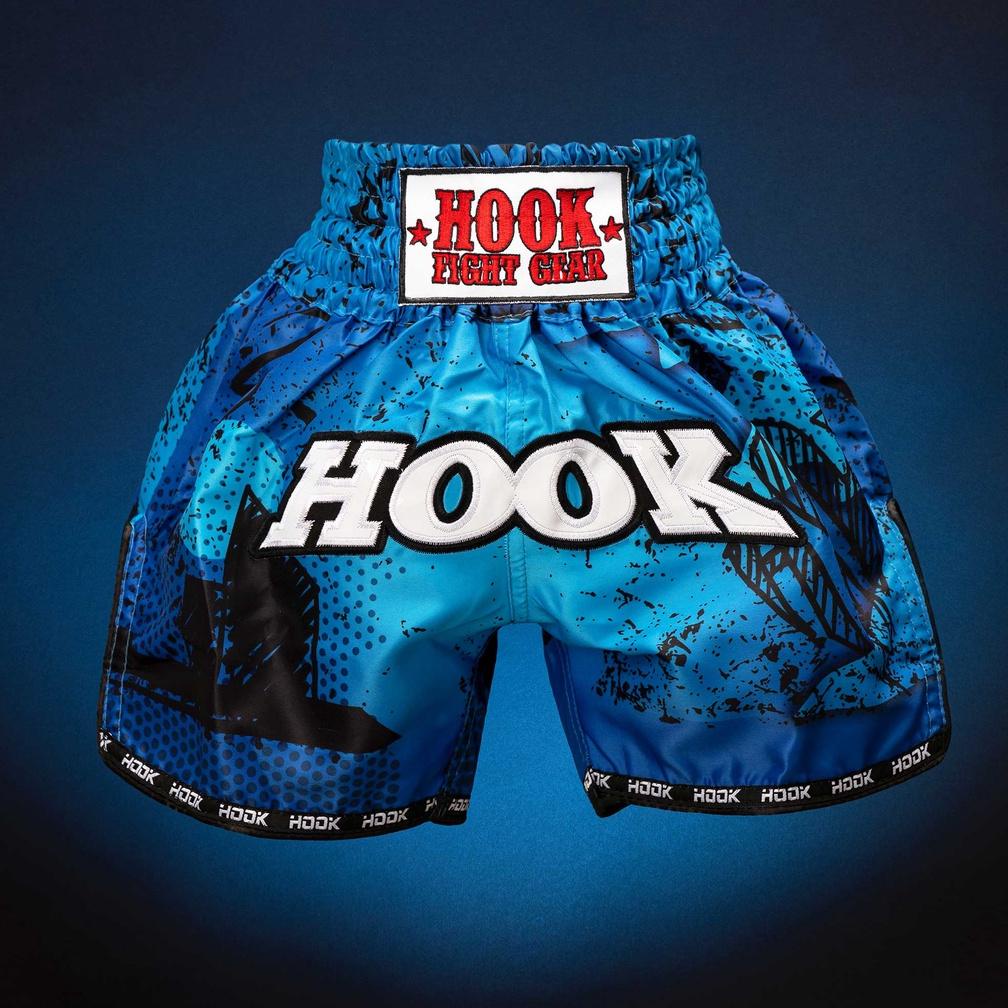 Celana Muay Thai Anak Hook Fight Gear Ctk002, Muay Thai Shorts Kids, Celana Muaythai Anak
