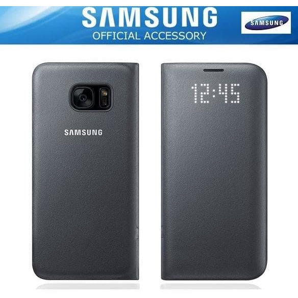 Case SAMSUNG LED View Cover Galaxy S7 Edge Original - Black