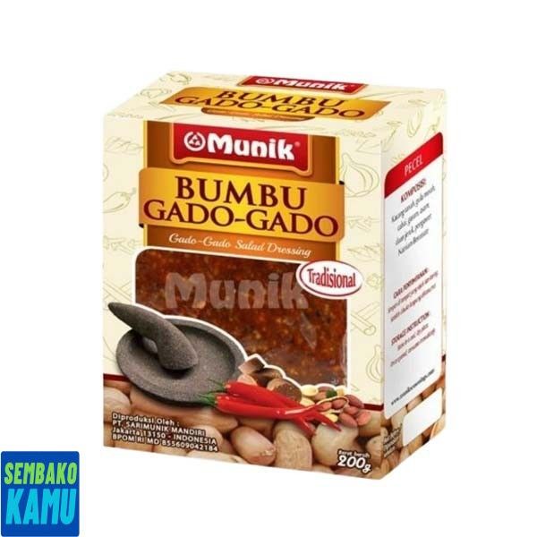 

Munik Bumbu Gado Gado 200 gr