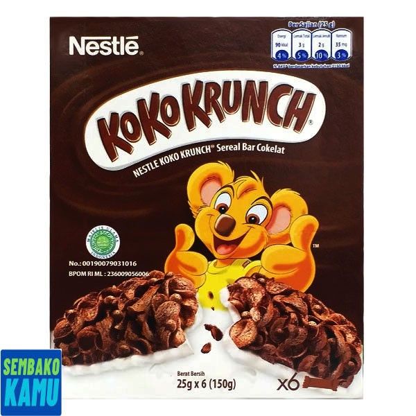 

Nestle Koko Krunch Barbox 6 x 25 gr - Sereal