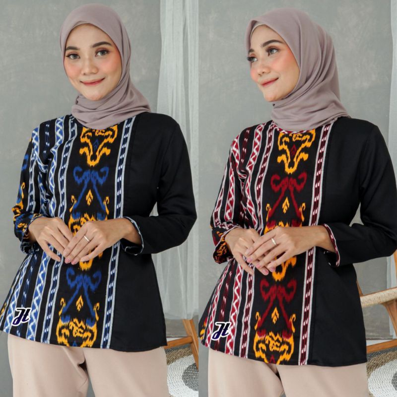 Batik Songket Wanita Atasan
