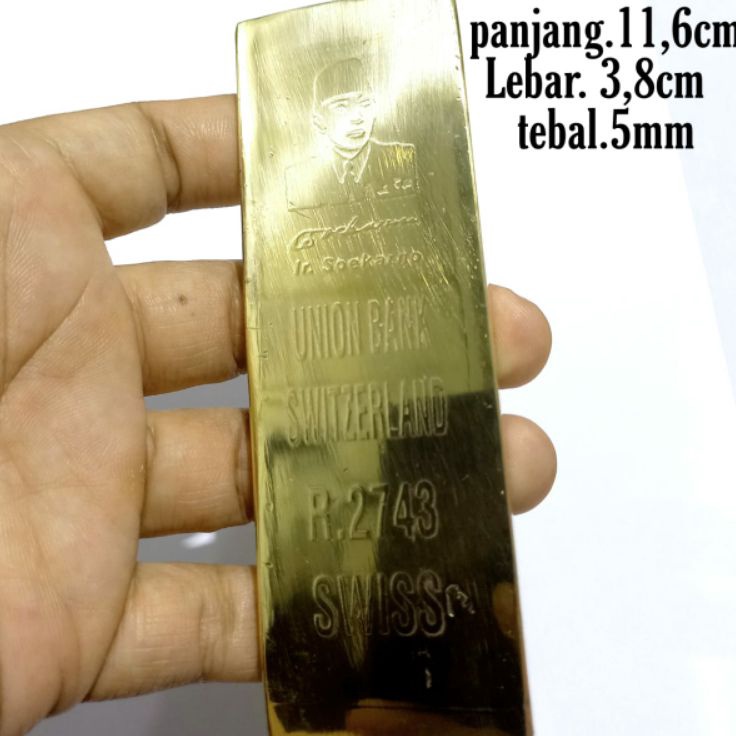 ➚QiT Batangan Emas Terbuat Dari Kuningan asli ✢ ★★★