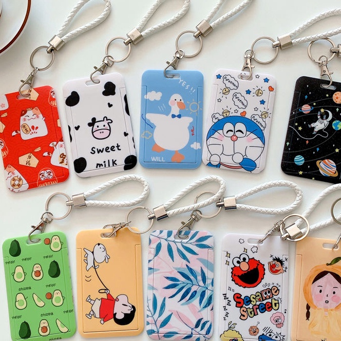 

(☞L-♫E4] Gantungan Kunci Holder Kartu Bus / Mahasiswa / Mahasiswa Untuk Wanita muraah.!!