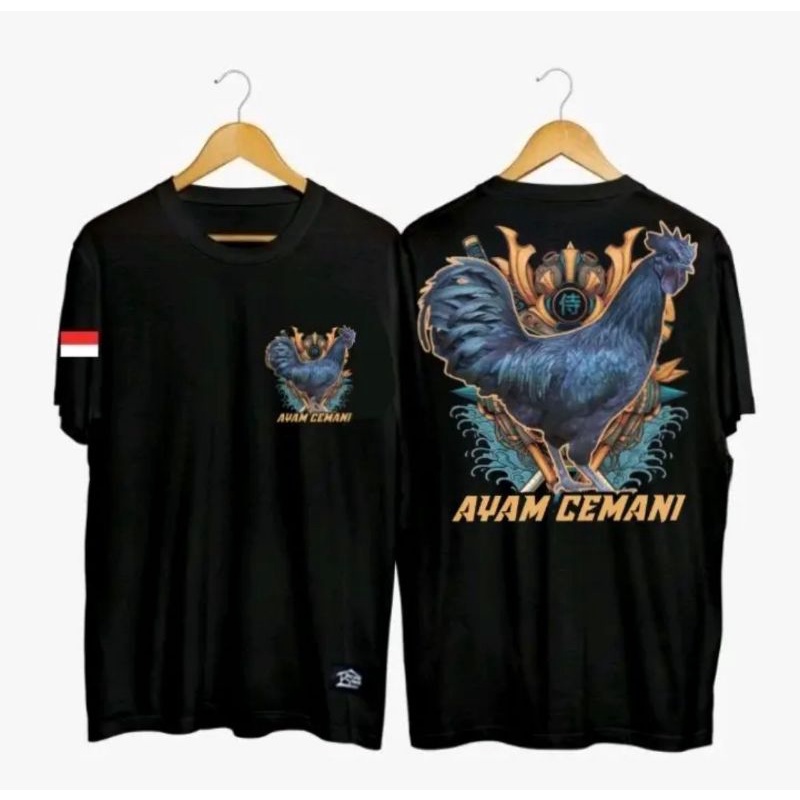 KAOS AYAM CEMANI PECINTA AYAM CEMANI