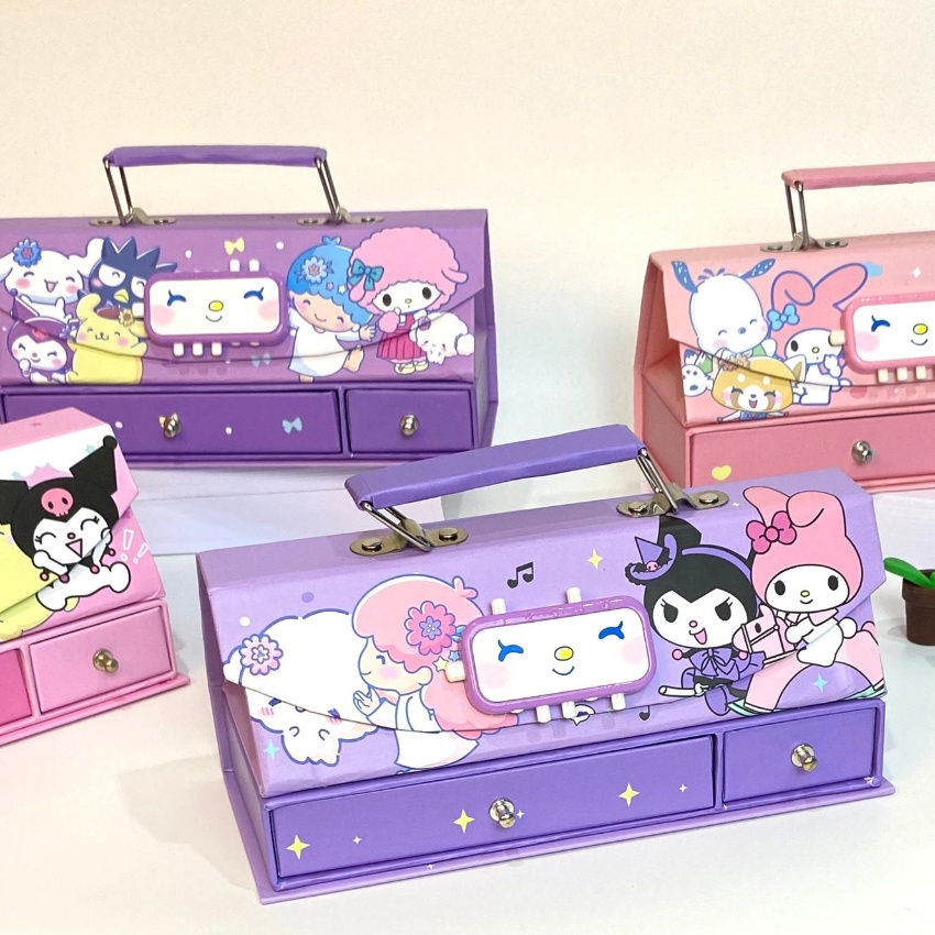 

[O-W♥♫R> BOS Kotak Pensil Karton+Kode Kunci/Tempat Pensil/Pencil Case Code/Pin/ banyak diiminati!