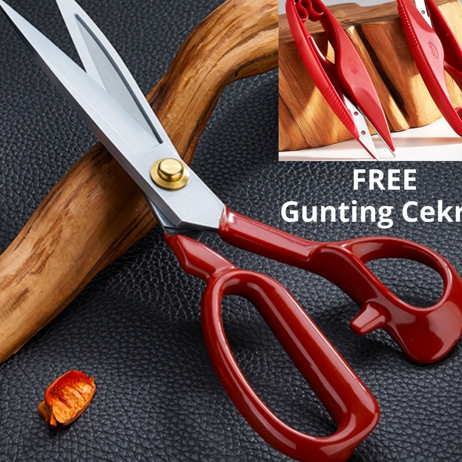 

[IP♥/K☆] Gunting Potong Bahan Kain High Quality PIN 8"/ 9"/ 10"/11"/12"/ terrviral..