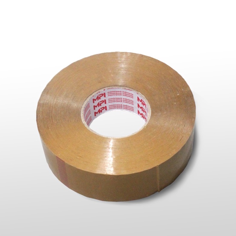 

[P4♡/H➛] Lakban Bening - Lakban Cokelat 45 mm x 500 Yard Master Pack Indonesia- murah..!