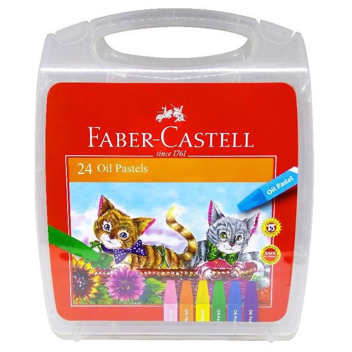 

[OQ➛/H✔] Crayon Faber Castell 24 Warna Ekonomis- berkualitas.!!
