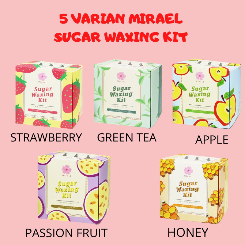 Rael Sugar Waxing Kit Ghilang Bulu Ketiak Kaki Vagina