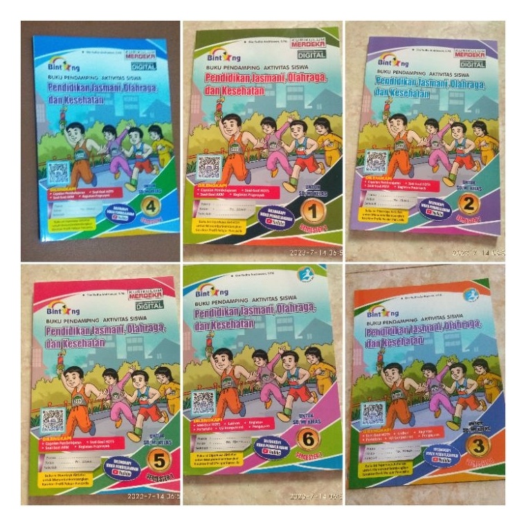 

Big Sale¯Pjok Bintang baru ,buku Pendamping aktivitas siswa Pendidikan Jasmani, Olahraga, dan Kesehatan PJOK penerbit Bintang SD kls 1 2 3 4 5 6 semester 1/ganjil