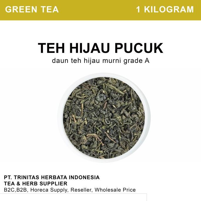 

Teh Hijau Pekoe 1kg Organik Grade A / Organic Green Tea / 1 kilo