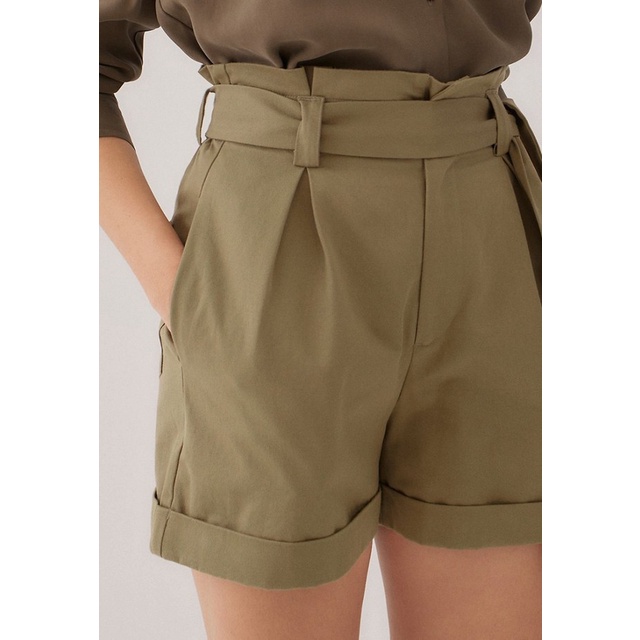 Manchu Love, Bonito - Celana Wanita - Macey Paperbag Shorts
