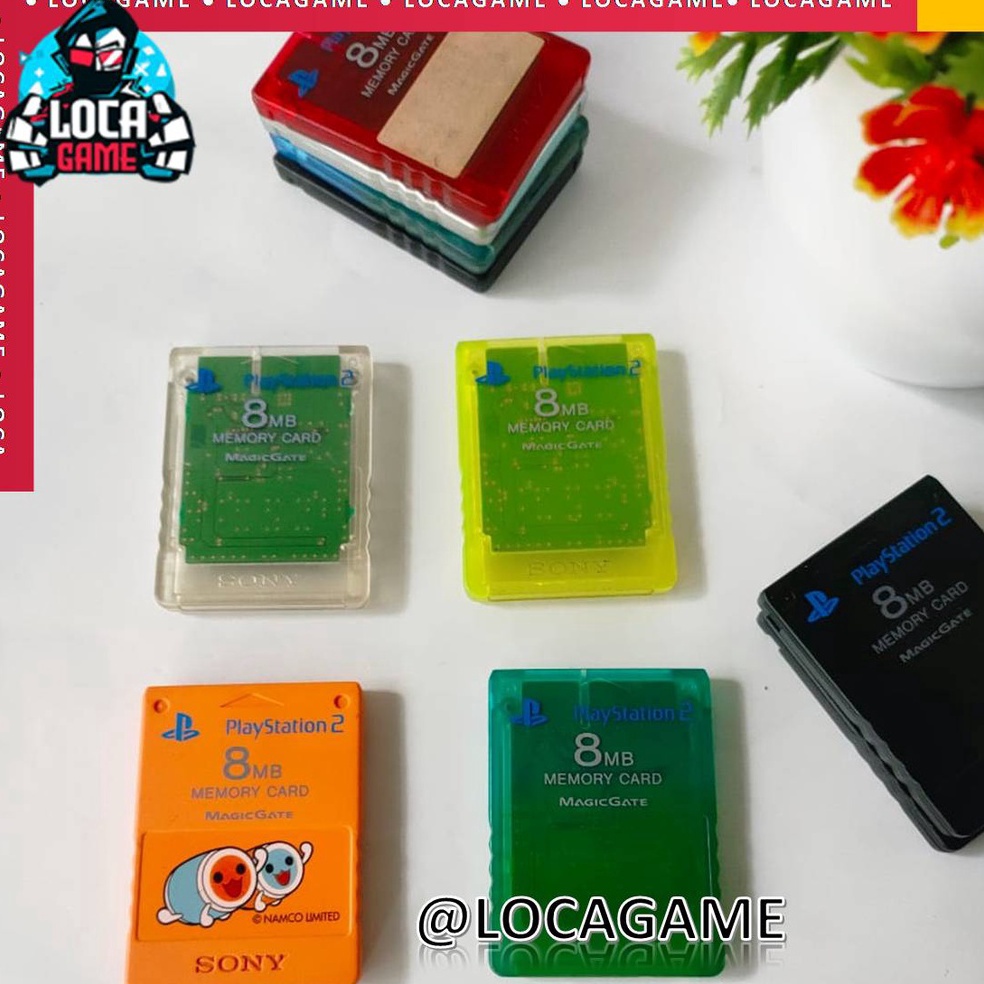 MMC MC MEMORY CARD PS2 8MB ORIGINAL JAPAN gzezc