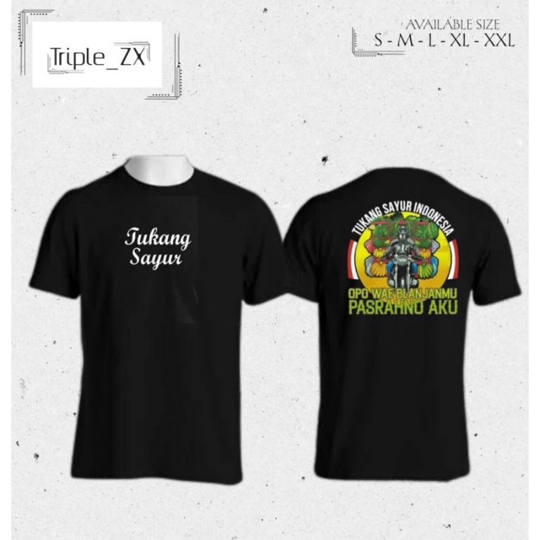 KAOS TUKANG SAYUR INDONESIA