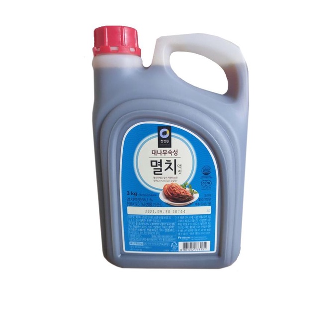 

jen CHUNG JUNG ONE ANCHOVY SAUCE 3 KG - SAUS KECAP IKAN TERI IMPORT HALAL