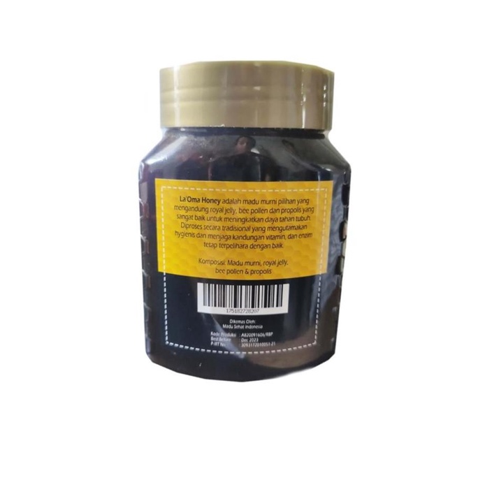

jen LA OMA HONEY ROYAL JELLY 500 GR - MADU HUTAN DIET KETO SARI LEBAH