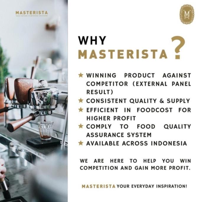 

jen Masterista Cream Cheese Topping Powder 500 gr Krim Keju Bubuk Whip