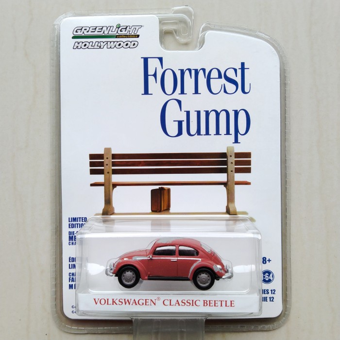 MUST HAVE GREENLIGHT VW VOLKSWAGEN CLASSIC BEETLE FORREST GUMP NO CHEROKEE GULF TERLARIS