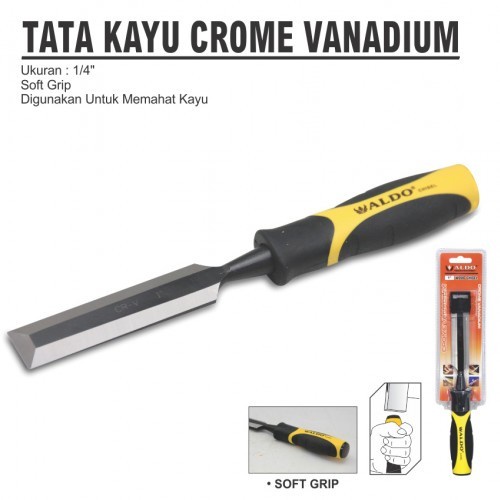 

Terlaris Tata Kayu Gagang Karet Aldo / Tatah Pahat / Pahat Kayu / Pahat Ukir