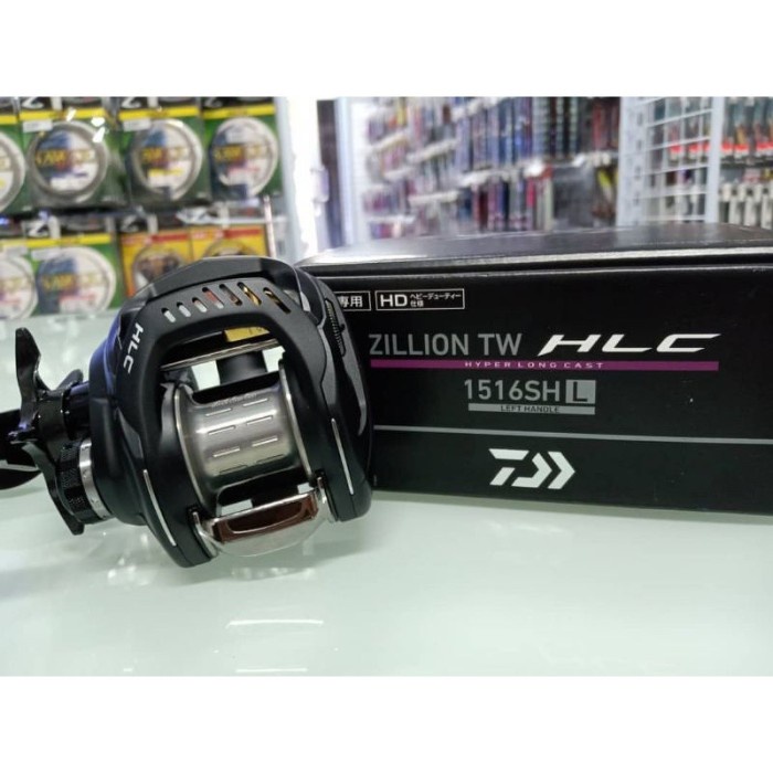Terlaris Reel Bc Daiwa Zillion Tw Hlc 1516Sh-L Handel Kiri Bait Casting