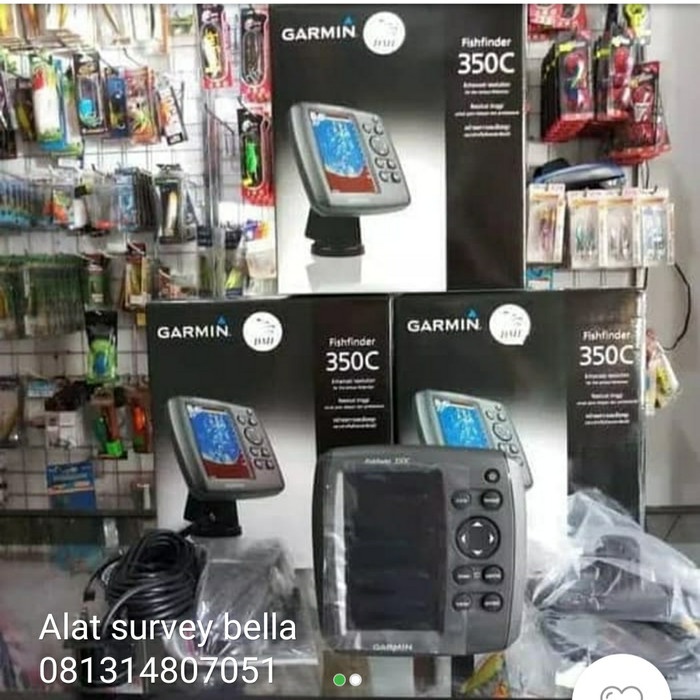 Terlaris Jual Gps Garmin Fish Finder 350C Original Garansi Resmi 1Thn