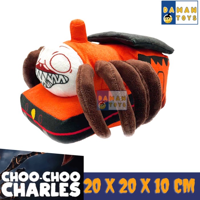Mainan Roblox Choo Choo Charles Plush Boneka Coco Kereta Api Laba Laba