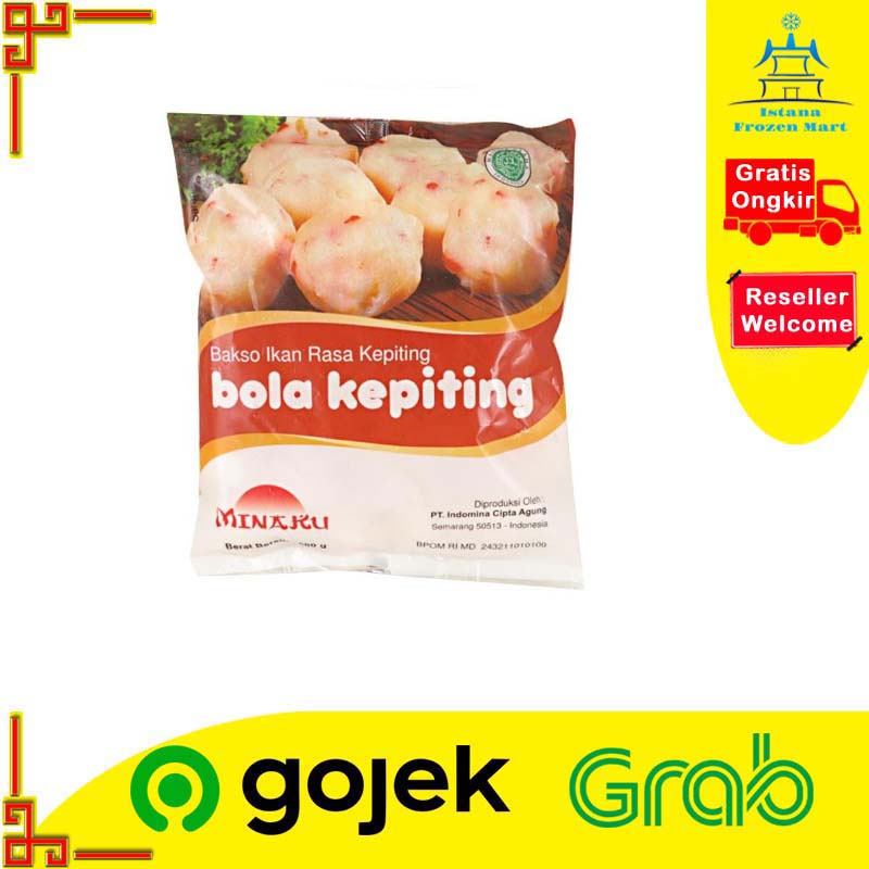 

Bakso Baso Bola Kepiting 500 Gram - MINAKU