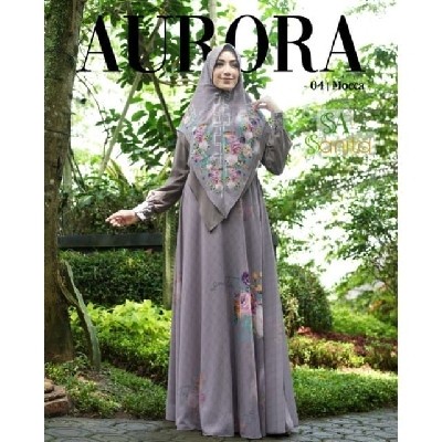 Aurora syari by Sanita Hijab - moca