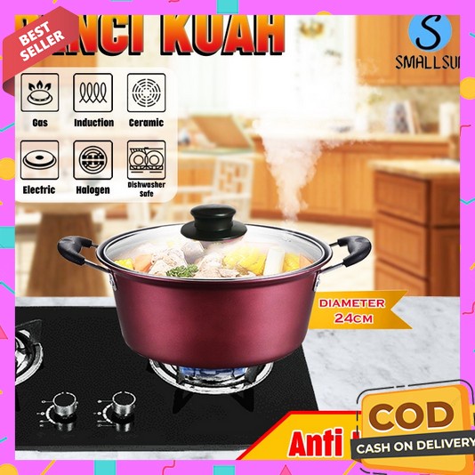 Panci Set Isi 5 Pcs Anti Lengket Promo 3 In 1 Stainless Tebal Murah Psnci Jawa Pani Enamel Serbaguna