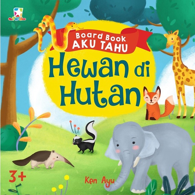 DISKON SPESIAL OPREDO BOARD BOOK AKU TAHU: HEWAN DI HUTAN TERBARU