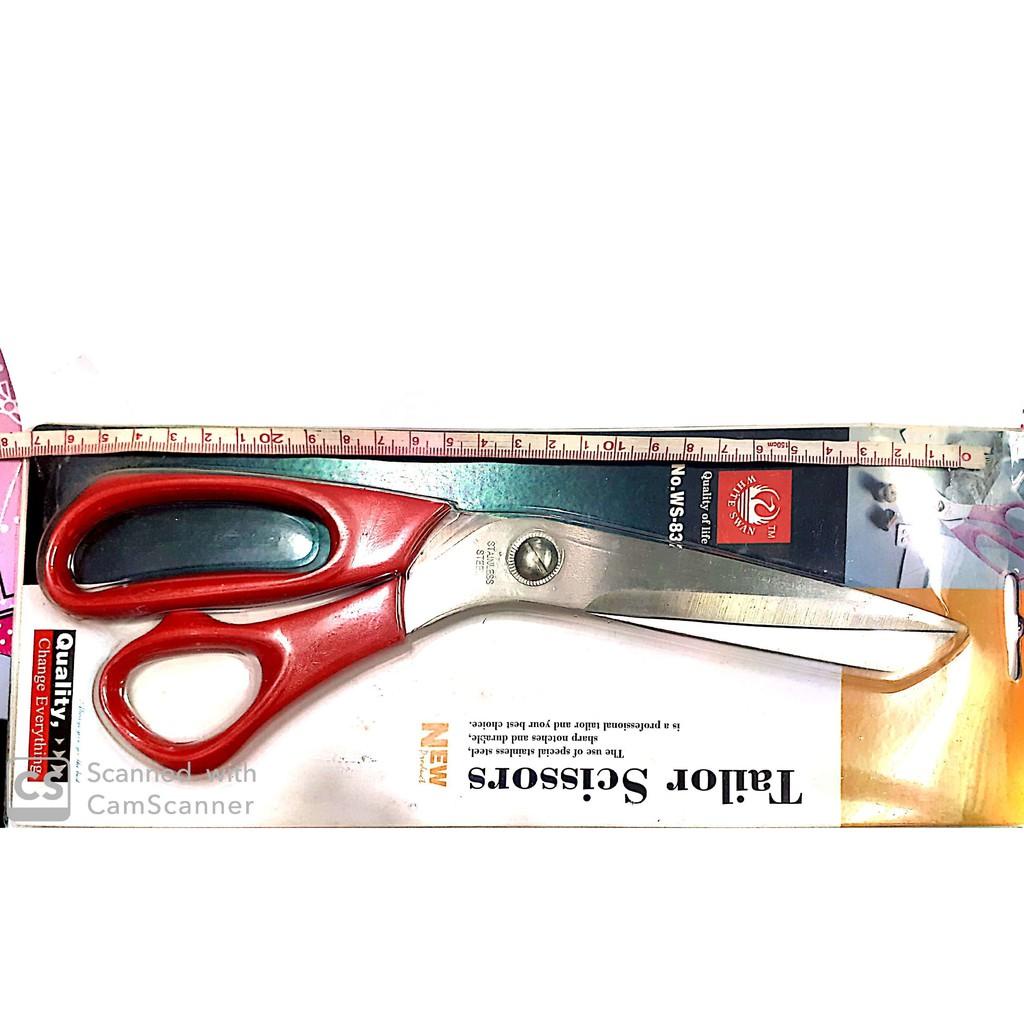 

Gunting Potong Bahan Kain Kualitas Super Tailor Scissor Tajam Best Seller