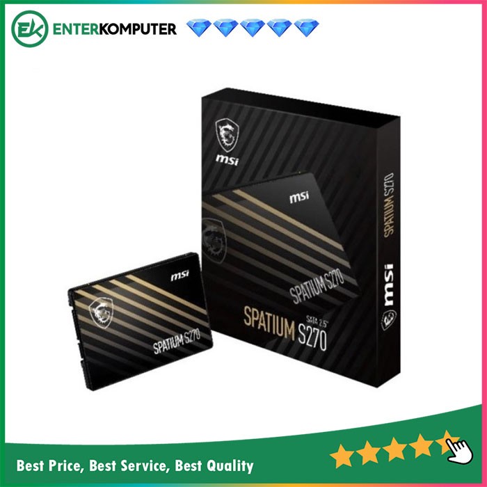 Msi Spatium S270 Ssd 120Gb Sata3 / Ssd 120Gb