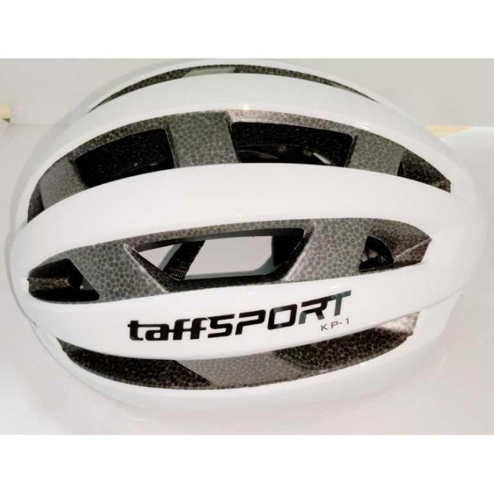 TaffSPORT Helm Sepeda Ultralight Cycling Bike Helmet - Putih