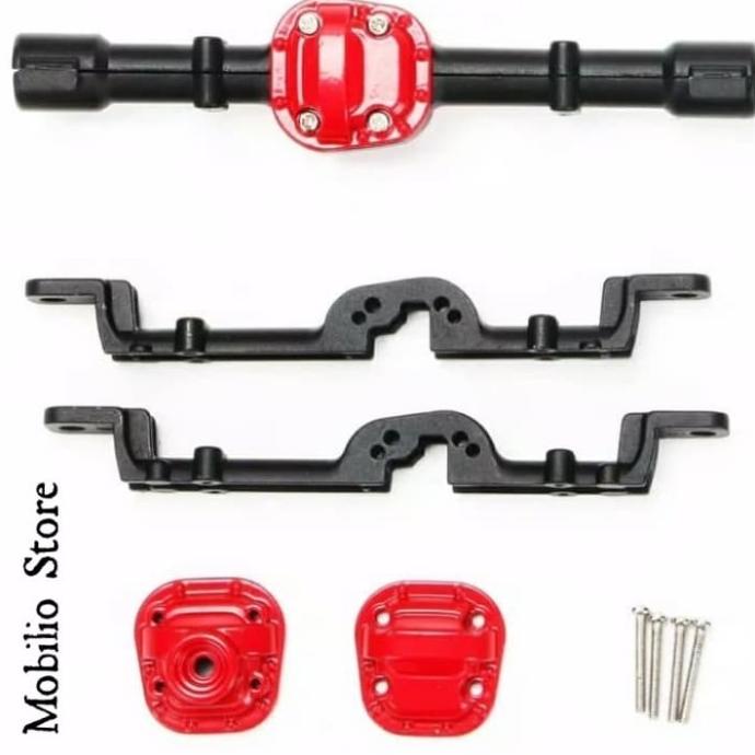 Upgrade Part - Metal Housing Casing Axle Gardan Rc MN - Black